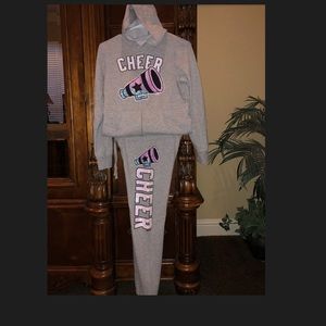 Justice “Cheer” Jogger (Top Sz 14, Bottoms Sz 12)